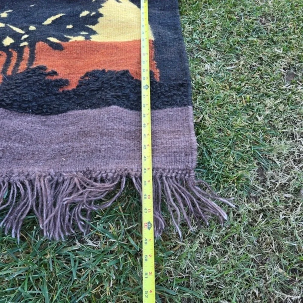 Sunset Wool Tapestry Wall Hanging‎ 48